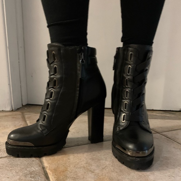 Nando Muzi made in Italy leather ankle boots size 38 - Picture 2 of 16